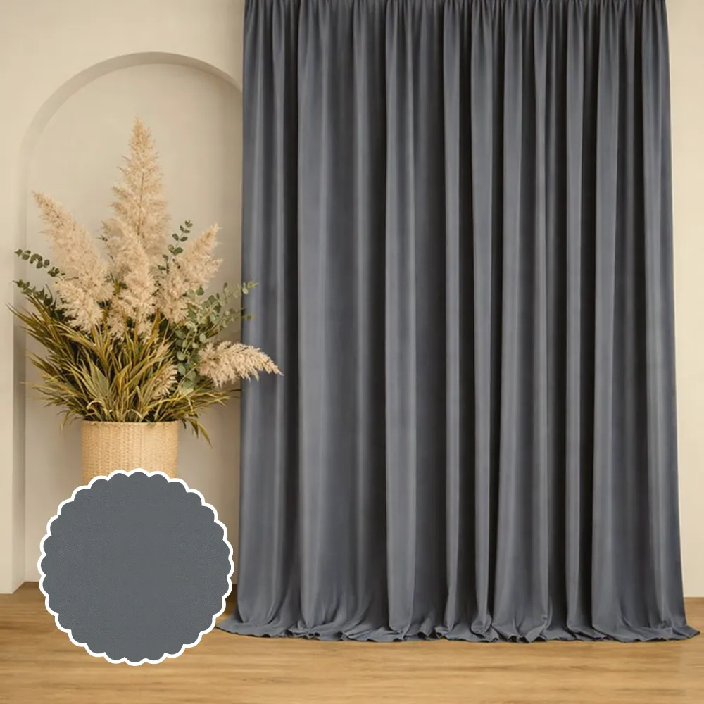 Charcoal Grey Curtains Dubai