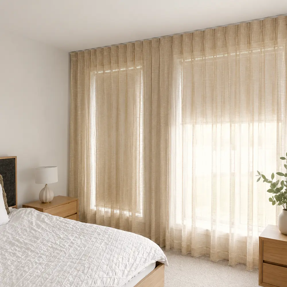 Elegant Sheer Curtain Dubai