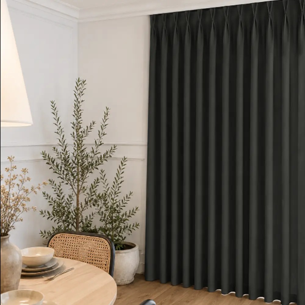 Grey Blackout Curtain Dubai