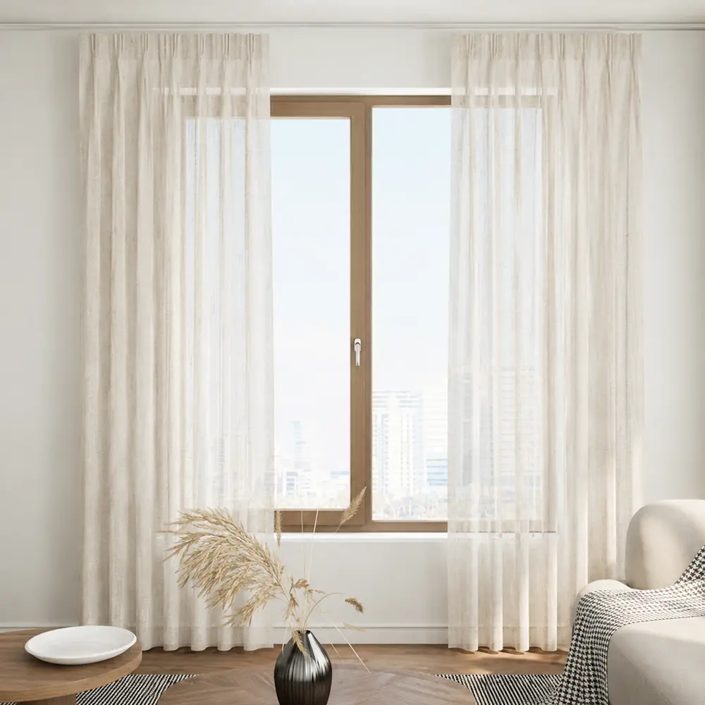 Linen Sheer Curtain Dubai
