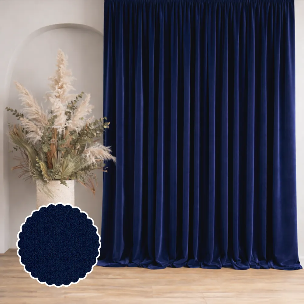 Navy Blue Textured Dubai