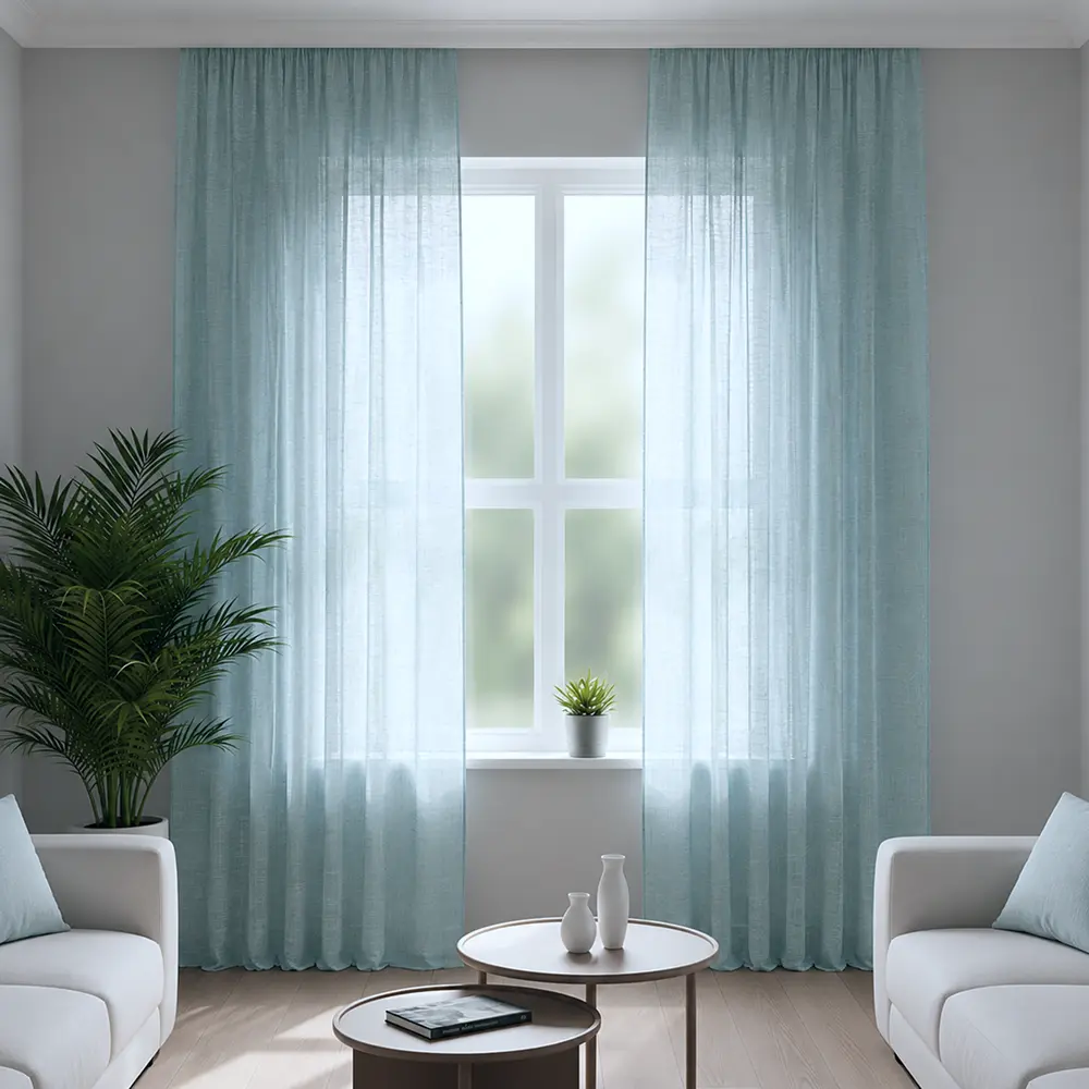Vibrant Sheer Curtain Dubai